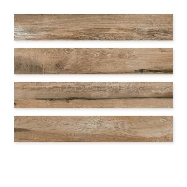 Variación del porcelanato Jangal Lapacho 20x120
