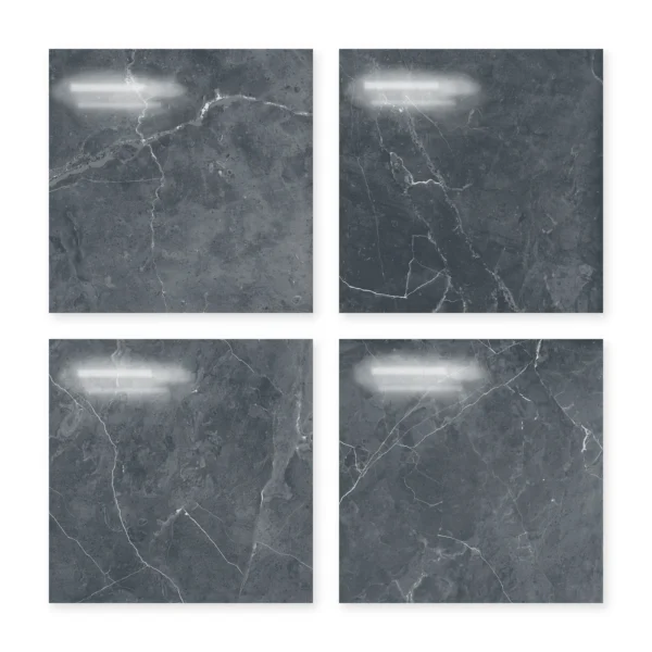 Variación del porcelanato Suria Grey 60x60