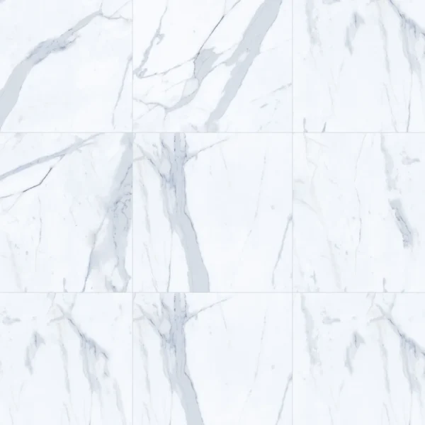 San Lorenzo Design Calacata Bianco 60x60 Satinado, vista ambientada