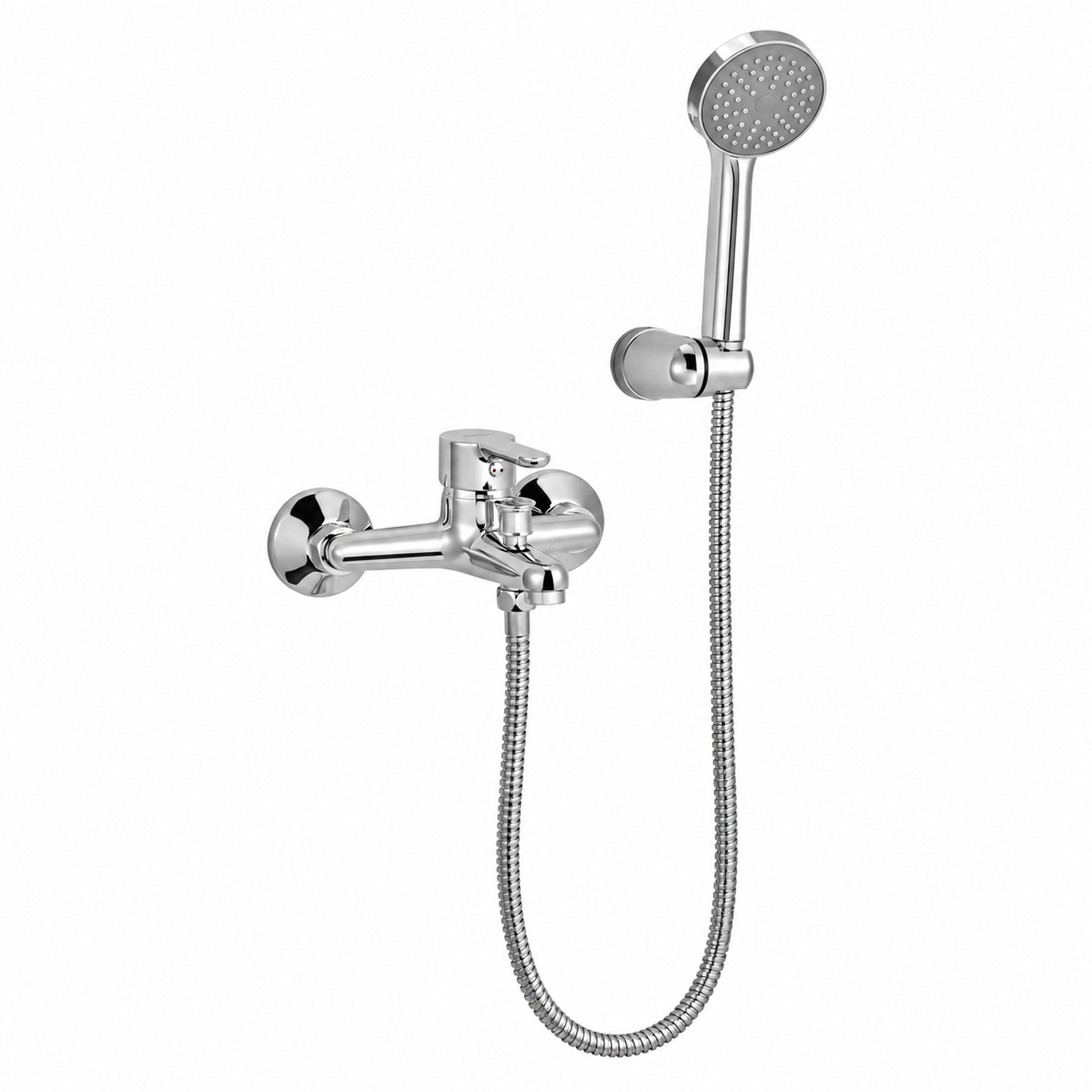 Peirano Adra Cromo — Ducha exterior con transferencia monocomando